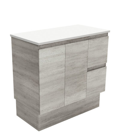Edge Industrial 900 Cabinet on Kickboard, Right Hand Drawers