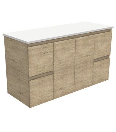 Edge Scandi Oak 1200 Wall-Hung Cabinet