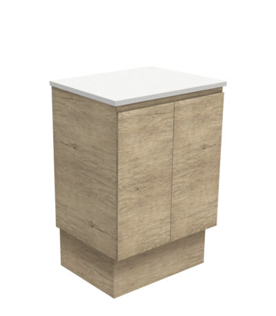 Edge Scandi Oak 600 Cabinet on Kickboard
