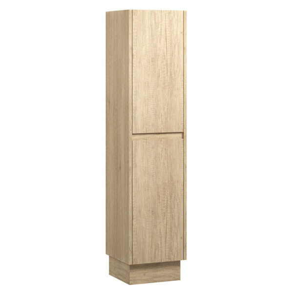 Edge Scandi Oak Tallboy On Kickboard