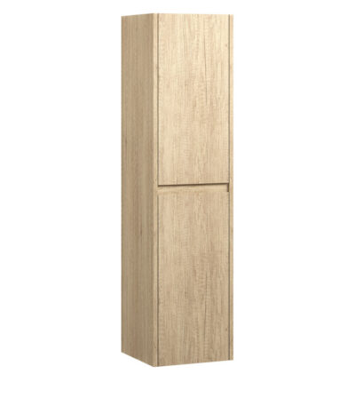 Edge Scandi Oak Wall-Hung Tallboy