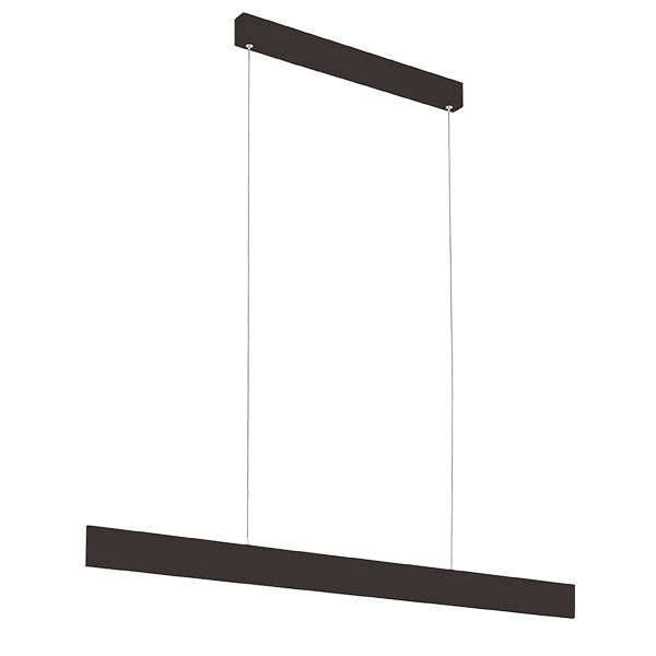 Eglo 29W LED CCT 118cm Climene Pendant Black