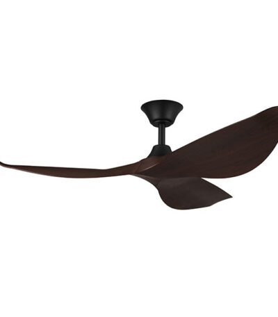 Eglo Cabarita 50in 127cm Ceiling Fan - Black with Koa finish