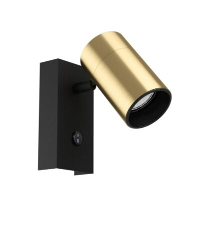 Eglo Cumaribo 5W LED 1 Light Spotlight Natural White - Brass