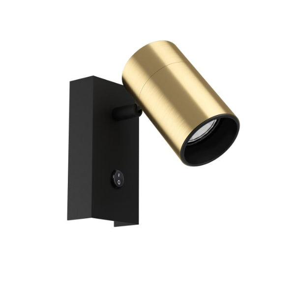 Eglo Cumaribo 5W LED 1 Light Spotlight Natural White - Brass