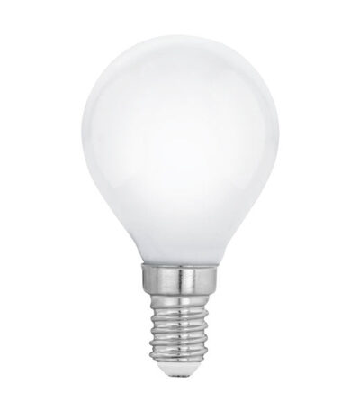 Eglo E14 4W LED Fancy Round Warm White - Frosted