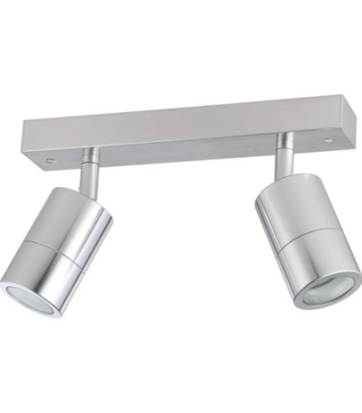 Eglo Fremantle 2 Light Adjustable Outdoor Ceiling Light Titanium