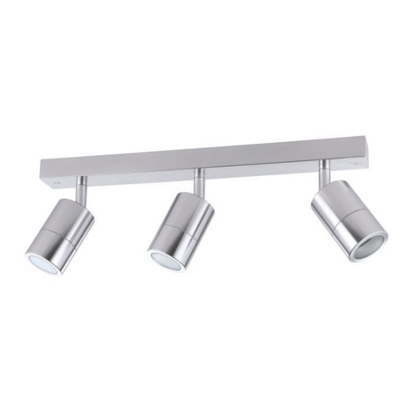Eglo Fremantle 3 Light Adjustable Outdoor Ceiling Light Titanium