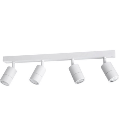 Eglo Fremantle 4 Light Adjustable Outdoor Ceiling Light White