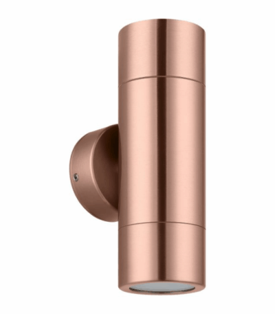 Eglo Fremantle Outdoor Up/Down Wall Light Copper
