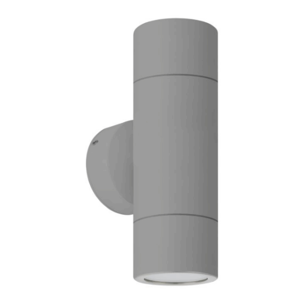 Eglo Fremantle Outdoor Up/Down Wall Light Silver Grey