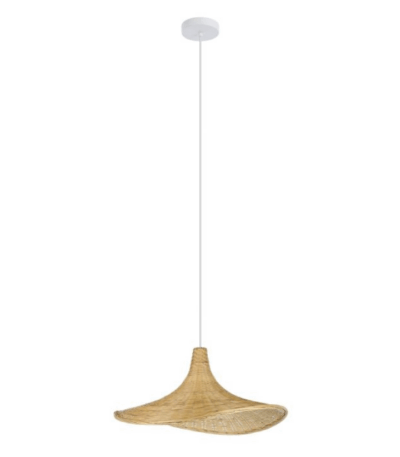 Eglo Haxey Bamboo 50cm Pendant Light