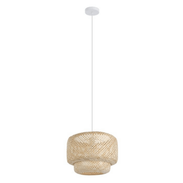 Eglo Hettonle 42cm Pendant Light Natural