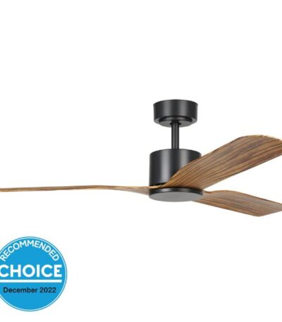 Eglo Iluka 52 Inch DC Fan Black Wood