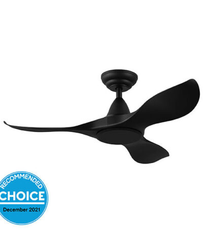 Eglo Noosa 40in 101cm DC Ceiling Fan - Black