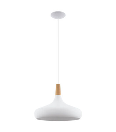 Eglo Sabinar ES 40cm Pendant White