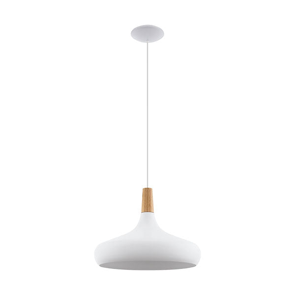 Eglo Sabinar ES 40cm Pendant White