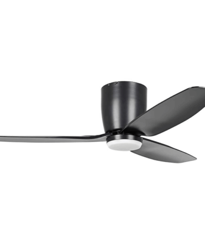 Eglo Seacliff 44in 112cm DC Ceiling Fan with 15W LED CCT Light - Black