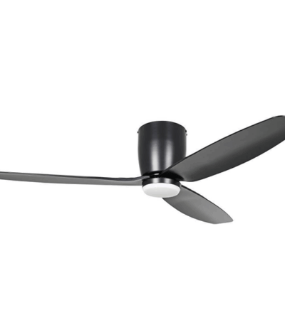 Eglo Seacliff 52in 132cm DC Ceiling Fan with 15W LED CCT Light - Black