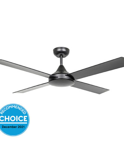 Eglo Stradbroke 48in 122cm DC Ceiling Fan - Black