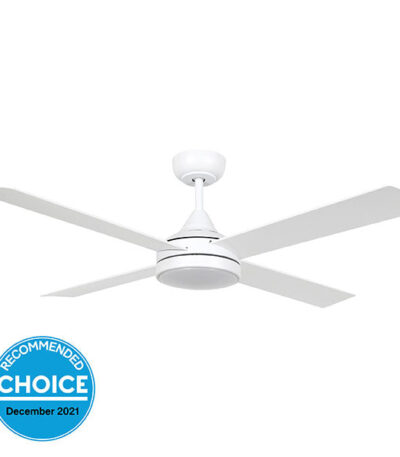 Eglo Stradbroke 48in 122cm DC Ceiling Fan with 20W LED CCT Light - White