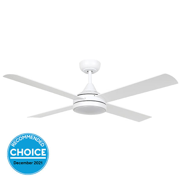 Eglo Stradbroke 48in 122cm DC Ceiling Fan with 20W LED CCT Light - White