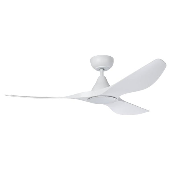 Eglo Surf 52in 132cm Ceiling Fan with 20W LED CCT Light - White