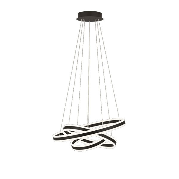 Eglo Tonarella 177W LED Pendant Warm White - Black