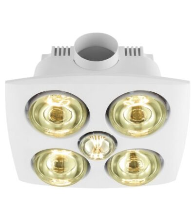 Eglo Vesuvius 4 Bathroom Heater Exhaust Fan Light