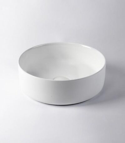Eight Quarters Amaroo Circle Gloss White Basin