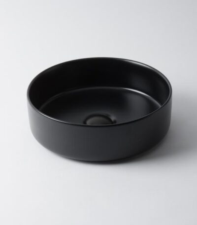 Eight Quarters Amaroo Circle Matte Black Basin