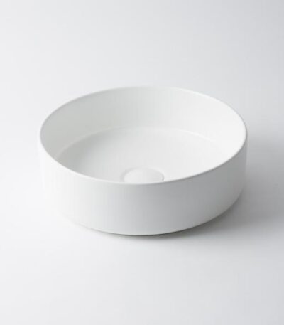 Eight Quarters Amaroo Circle Matte White Basin