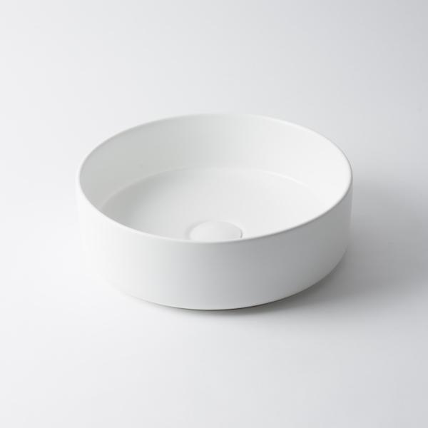Eight Quarters Amaroo Circle Matte White Basin