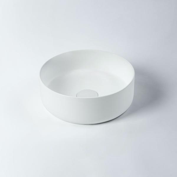 Eight Quarters Amaroo Circle Mini Matte White Basin