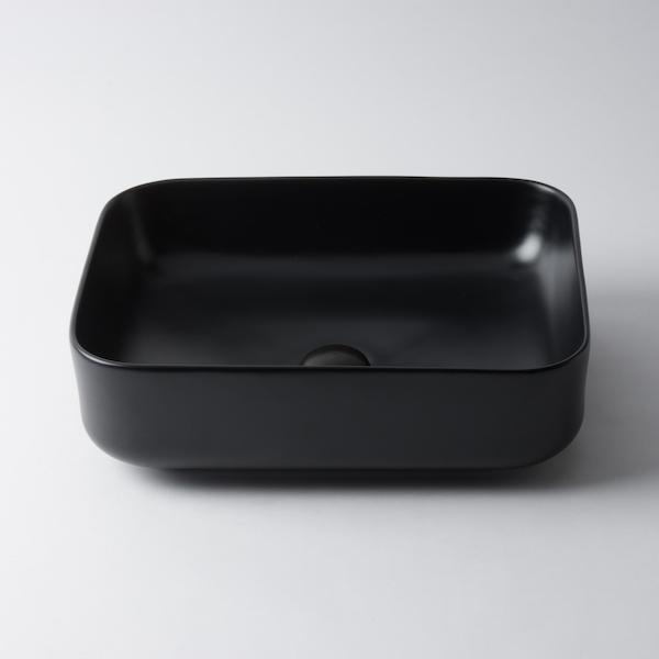 Eight Quarters Amaroo Small Rectangle Matte Black Basin