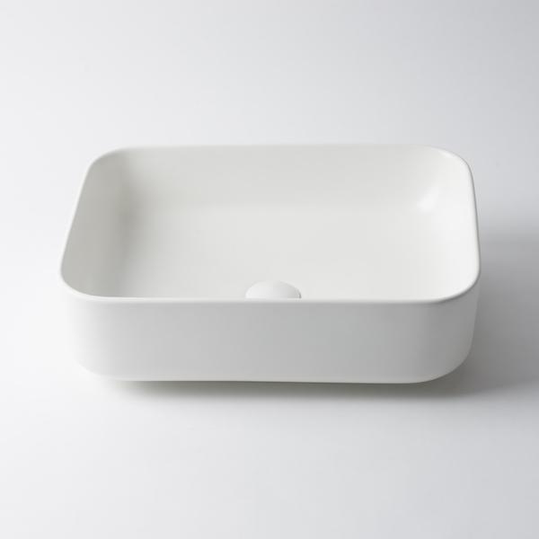Eight Quarters Amaroo Small Rectangle Matte White Basin