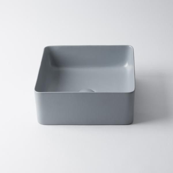 Eight Quarters Amaroo Square Matte Grey Basin