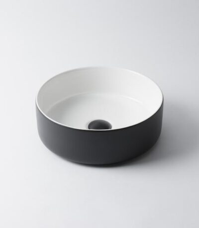 Eight Quarters Bellevue Circle Gloss White Basin
