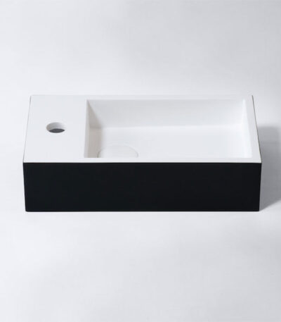 Eight Quarters Oxford Wall Hung Basin Left or Right Taphole