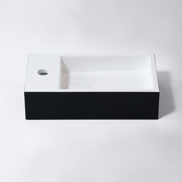 Eight Quarters Oxford Wall Hung Basin Left or Right Taphole