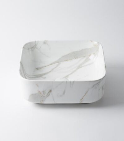 Eight Quarters Regency Square Classic Gloss White Basin