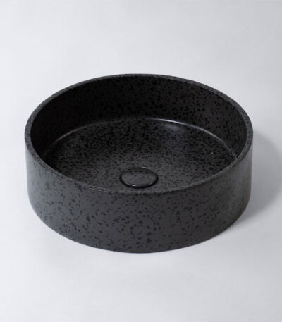 Eight Quarters Terrazzo 390mm Circle Above Counter Basin - Naples