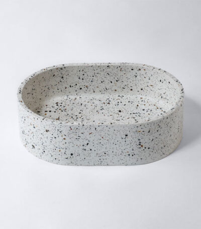 Eight Quarters Terrazzo Mini Pod Above Counter Basin - Como