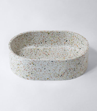 Eight Quarters Terrazzo Mini Pod Above Counter Basin - Siena