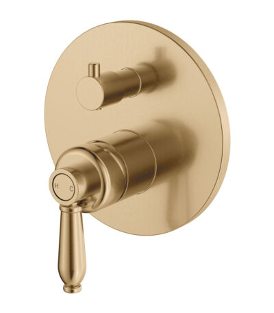 Eleanor Wall Diverter Mixer, Urban Brass / Urban Brass