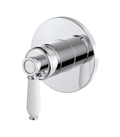 Eleanor Wall Mixer, Chrome / Ceramic