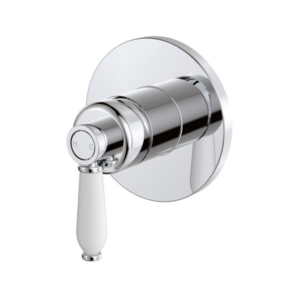 Eleanor Wall Mixer, Chrome / Ceramic