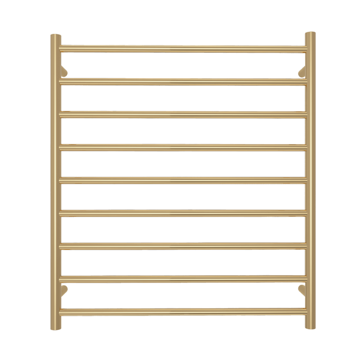 Elysian 9-Bar Heated Towel Ladder (12v) - Brushed Brass