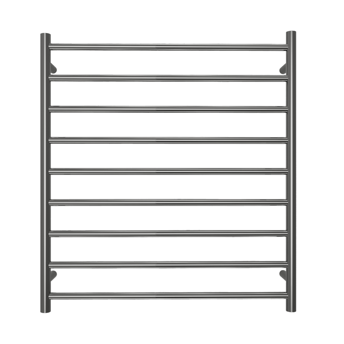 Elysian 9-Bar Heated Towel Ladder (12v) - Brushed Gunmetal