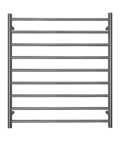 Elysian 9-Bar Heated Towel Ladder (12v) - Brushed Gunmetal